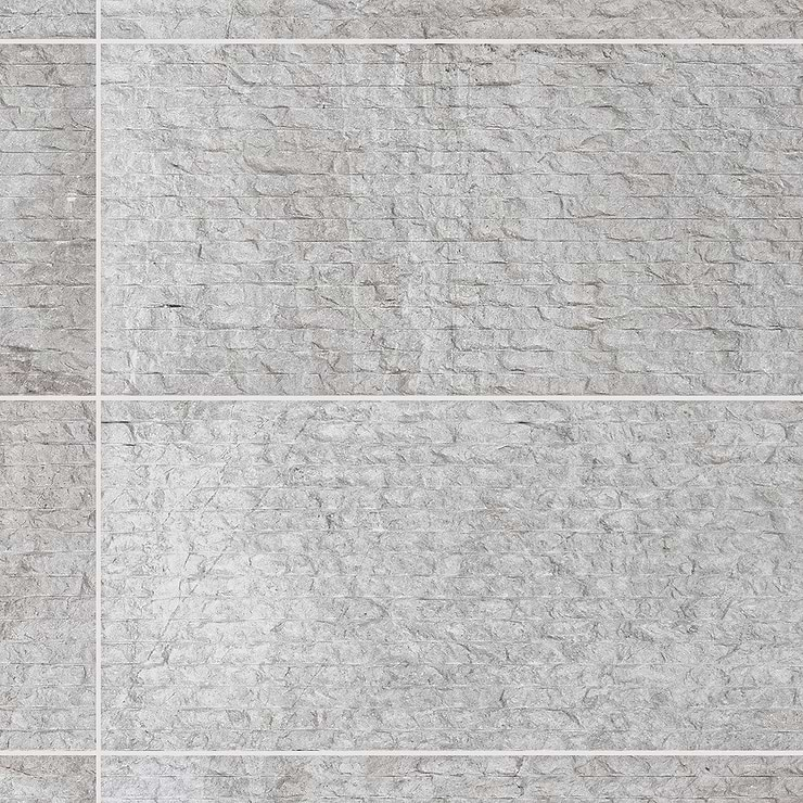 Cream Misto Chiseled Rustic Beige 12x24 Textured Marble Tile