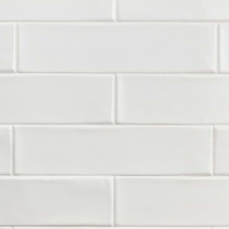 Manchester Bianco 3x12 Polished Ceramic Tile