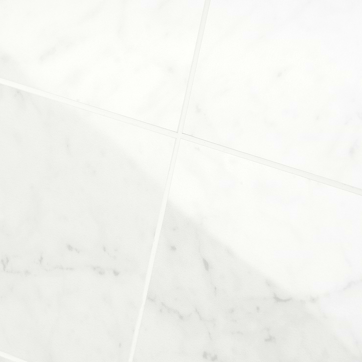 Marble Tech Bianco Gioia 6x6 Polished Porcelain Til