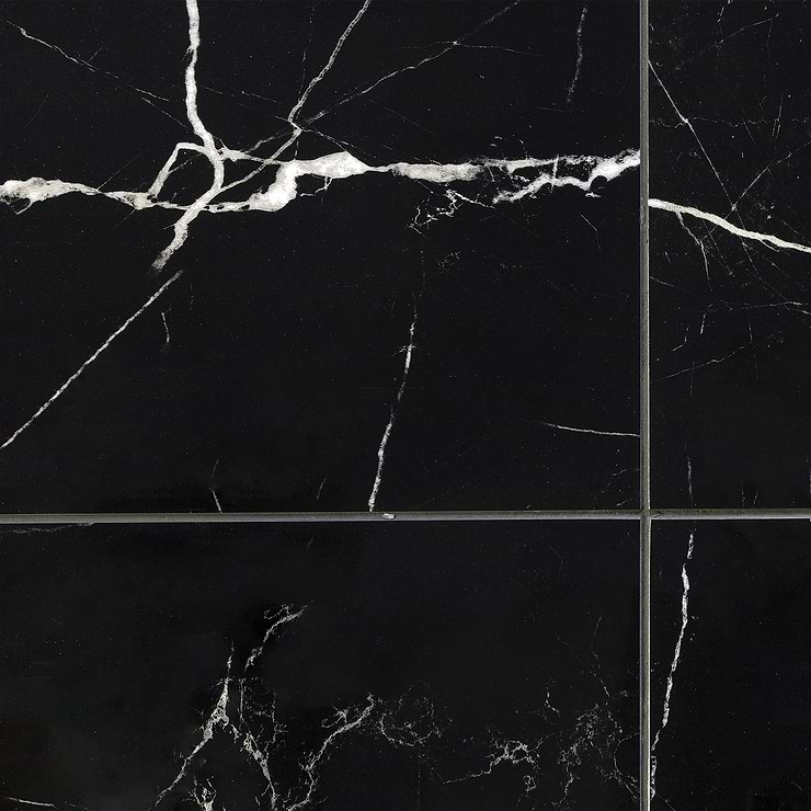 Marble Tech Port Laurent 24x24 Polished Marble Look Porcelain Tile