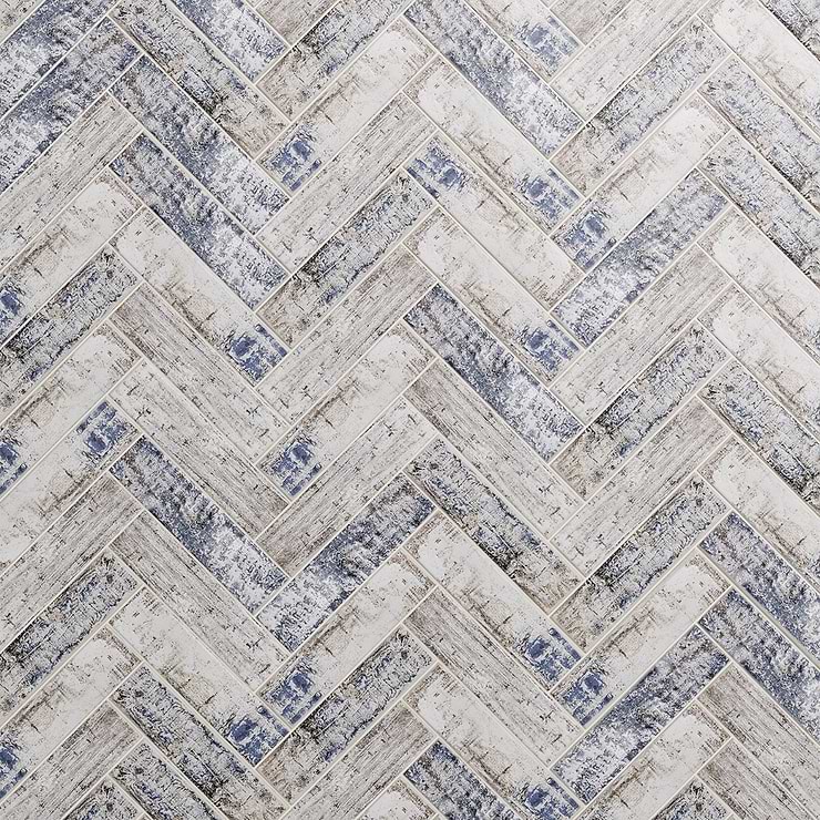 Bayou Riverwood Gray Multicolor 3x12 Matte Ceramic Subway Tile