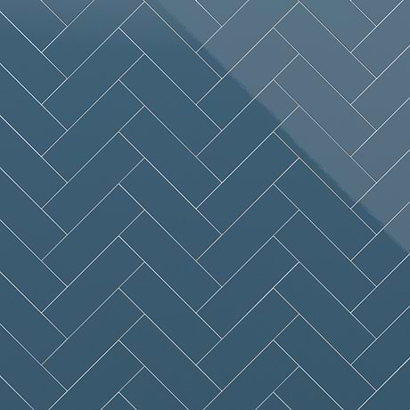 Park Hill Blue 4x12 Polished Porcelain Tile