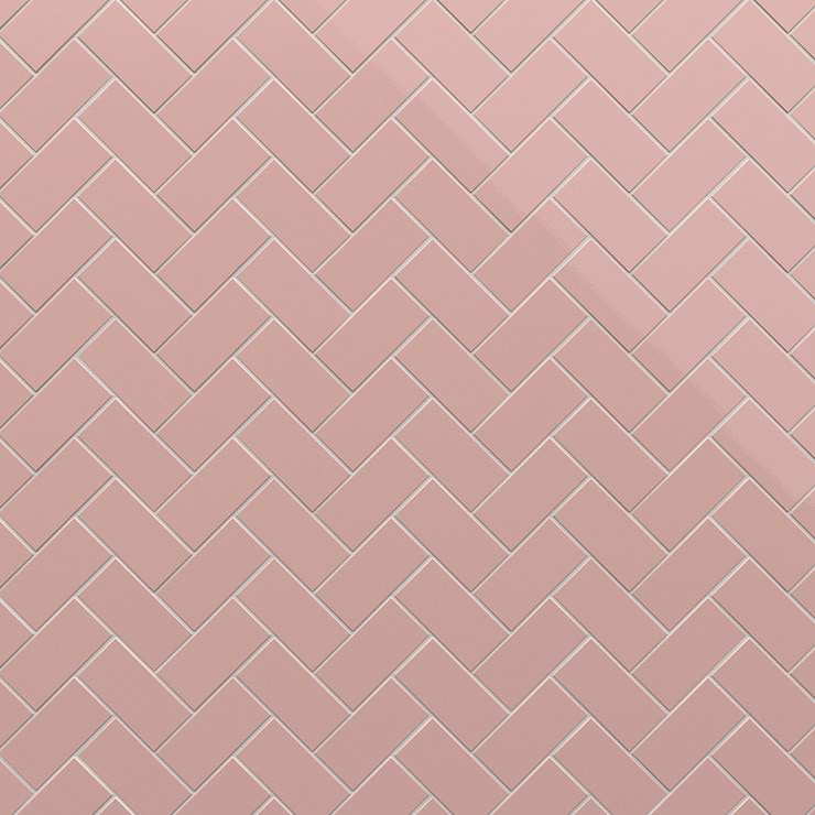 Park Hill Coral Rose 3X6 Polished Porcelain Tile