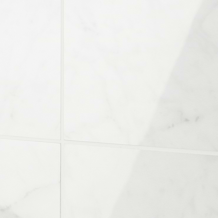 Marble Tech Bianco Gioia 6x6 Polished Porcelain Til