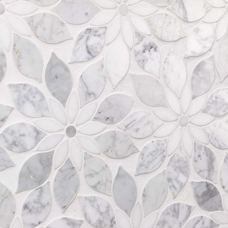 Wildflower Winds Breath Marble Tile 