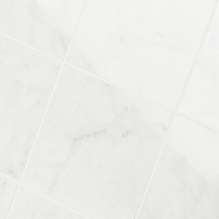 Marble Tech Bianco Gioia 6x6 Polished Porcelain Til