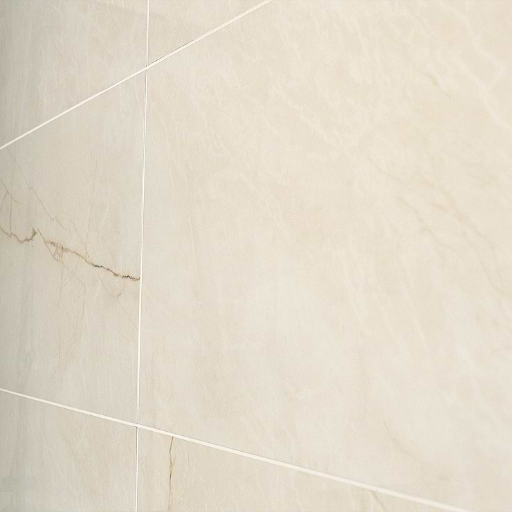 Marble Tech Crema Avorio 12x24 Matte Marble Look Porcelain Tile