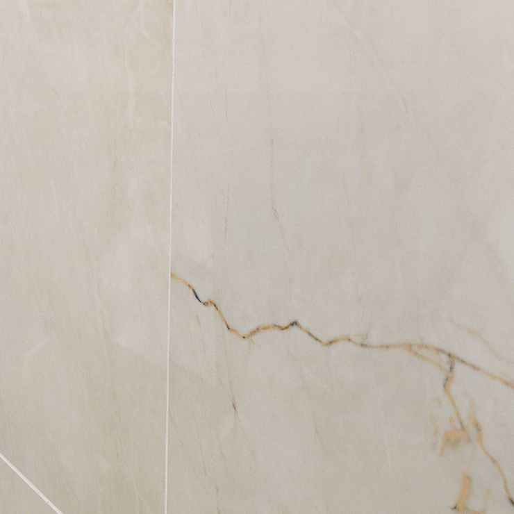 Marble Tech Crema Avorio 24x24 Polished Porcelain Tile