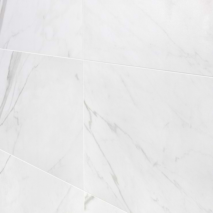 Basic Marble Bianco 12x24 Matte Porcelain Tile