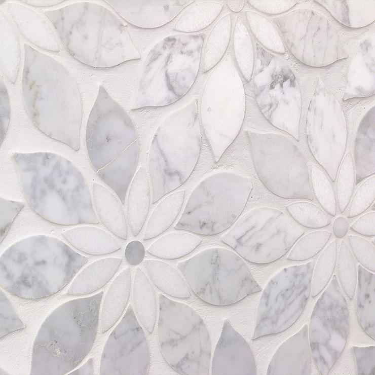 Wildflower Winds Breath Marble Tile 