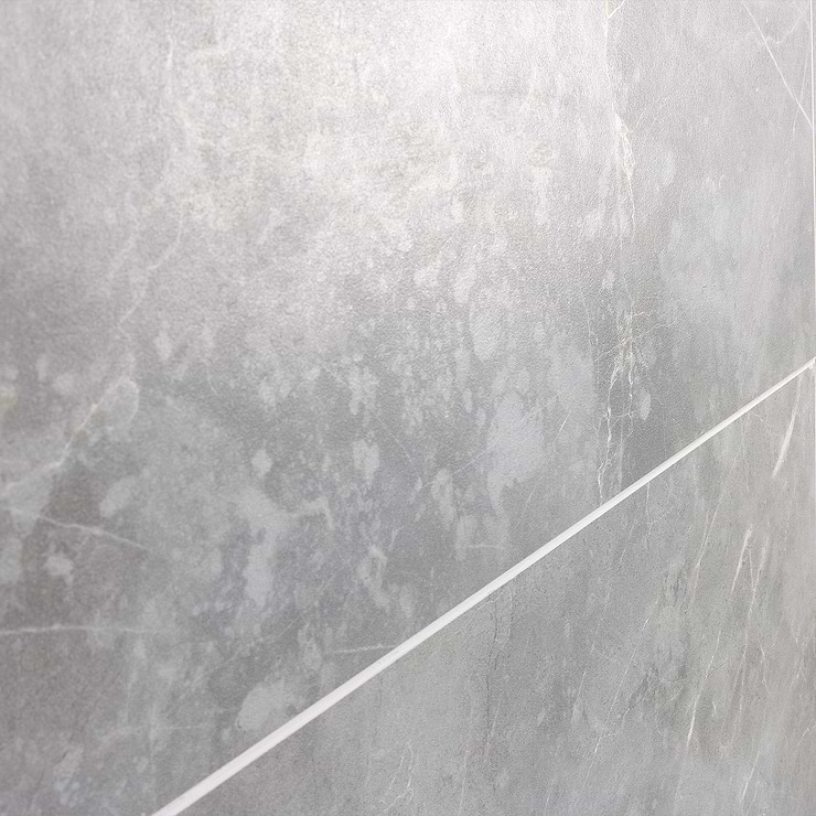 Marble Tech Grigio Imperiale 12x24 Matte Marble Look Porcelain Tile