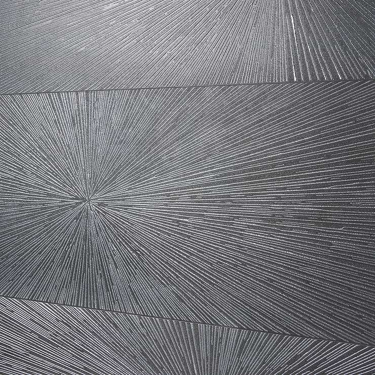 Twilight Steel Alfa 12x48 Metal Look Porcelain Tile