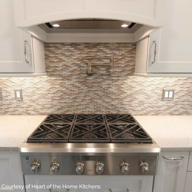 Apex Silver Dawn 1x3 Glass Wall Polished Mosaic Tile