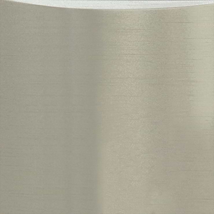 DreamLine Unidoor Plus 33.5-34x72" Reversible Hinged Shower Alcove Door with Clear Glass in Brushed Nickel