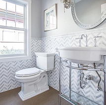 Talon Carrara & White Thassos 1x4 Marble Polished Mosaic Tile