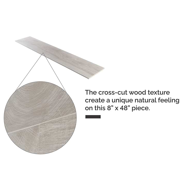 Kenridge Gray 8x48 Wood Look Matte Porcelain Tile