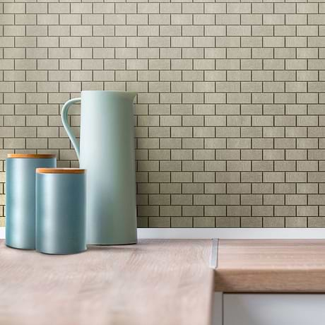 Karo Gray Light 1X2 Matte Porcelain Mosaic