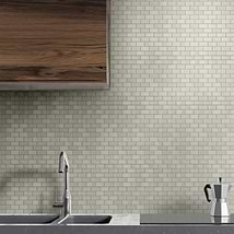 Karo Olive Gray 1X2 Matte Porcelain Mosaic