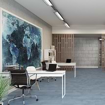 Bond LVT Indio Blue 12x24 Glue Down Luxury Vinyl Tile 