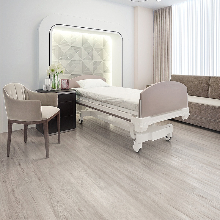 Katone Enchanted Oak Drift Glue Down 6x48 Luxury Vinyl Plank Flooring