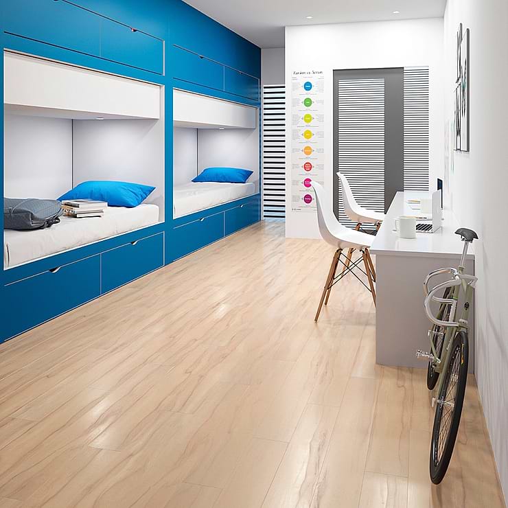 Katone Highland Oak Brined Glue Down 6x48 Luxury Vinyl Plank Flooring