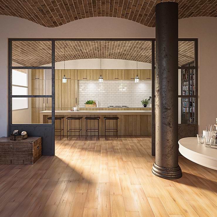 Optoro Tekapo Oak Scotch 28mil Wear Layer Rigid Core Click 6x48 Luxury Vinyl Plank Flooring