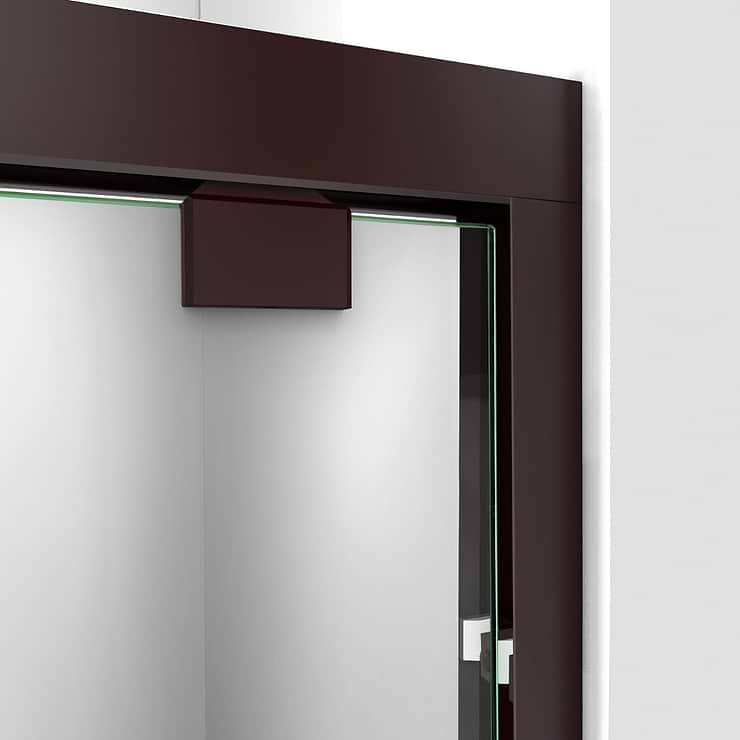 DreamLine Encore 60"x58" Reversible Sliding Bathtub Door with Clear Glass in Oil Rubbed Bronze