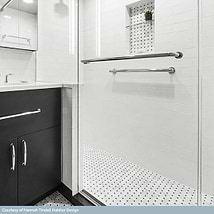 Arbor Carrara With Black Dot 3x2 Marble Tile- Polished
