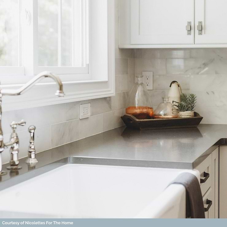 Asian Statuary White 4x12 Polished Marble Subway Tile