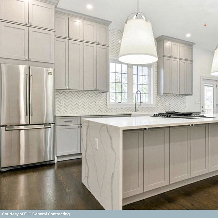 Talon Carrara & White Thassos 1x4 Marble Polished Mosaic Tile