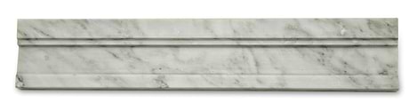 Novel Asian Statuary 2x12 Marble Chair Rail Liner