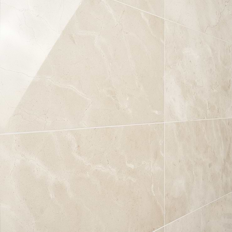 Crema Marfil 12x24 Polished Marble Tile