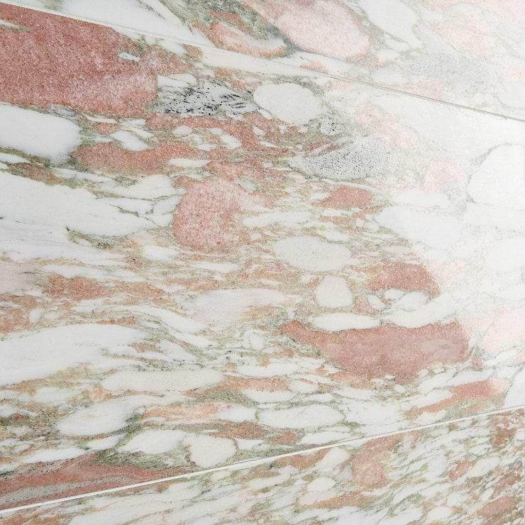 Rosa Norvegia 12x24 Polished Marble Tile