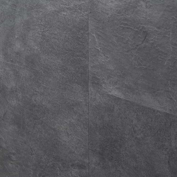 Optoro Trail Slate Black 28mil Wear Layer Rigid Core Click 12x24 Luxury Vinyl Tile