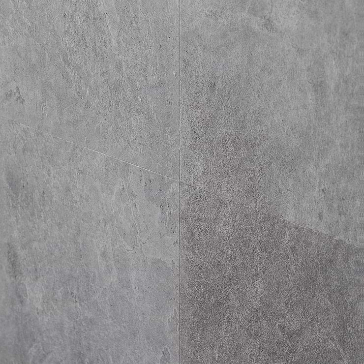 Optoro Trail Slate Dark Gray 28mil Wear Layer Rigid Core Click 12x24 Luxury Vinyl Tile