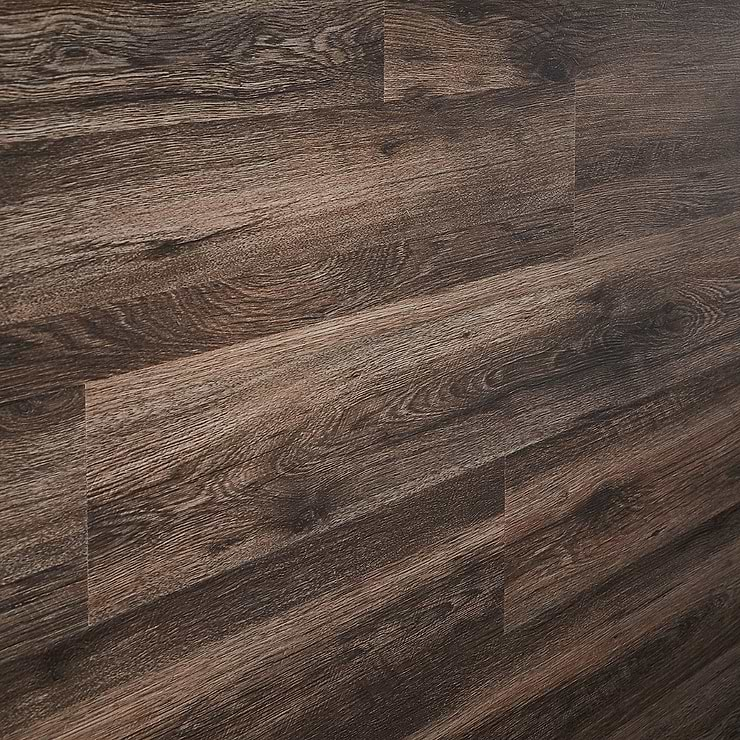 ReNew Lofty Oak Anthracite 12mil Wear Layer Glue Down 6x48 Luxury Vinyl Plank Flooring