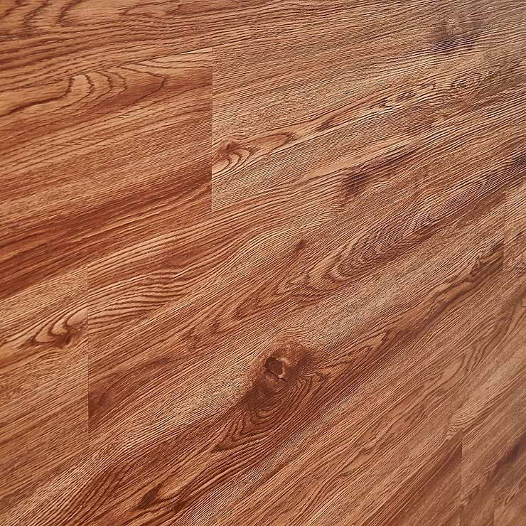 ReNew Opulence Oak Gingered 12mil Wear Layer Glue Down 6x48 Luxury Vinyl Plank Flooring