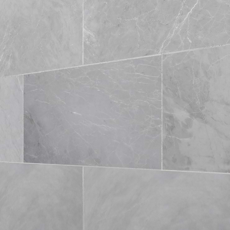 Earth Gray 6x12 Honed Marble Tile