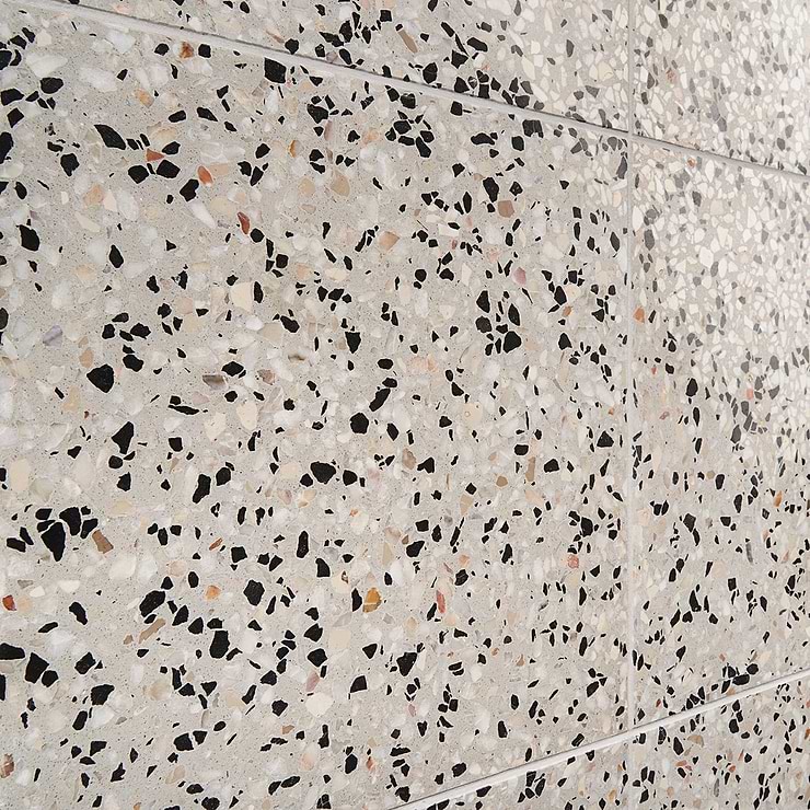 True Terrazzo Foro Beige 16x16 Polished Terrazzo Tile