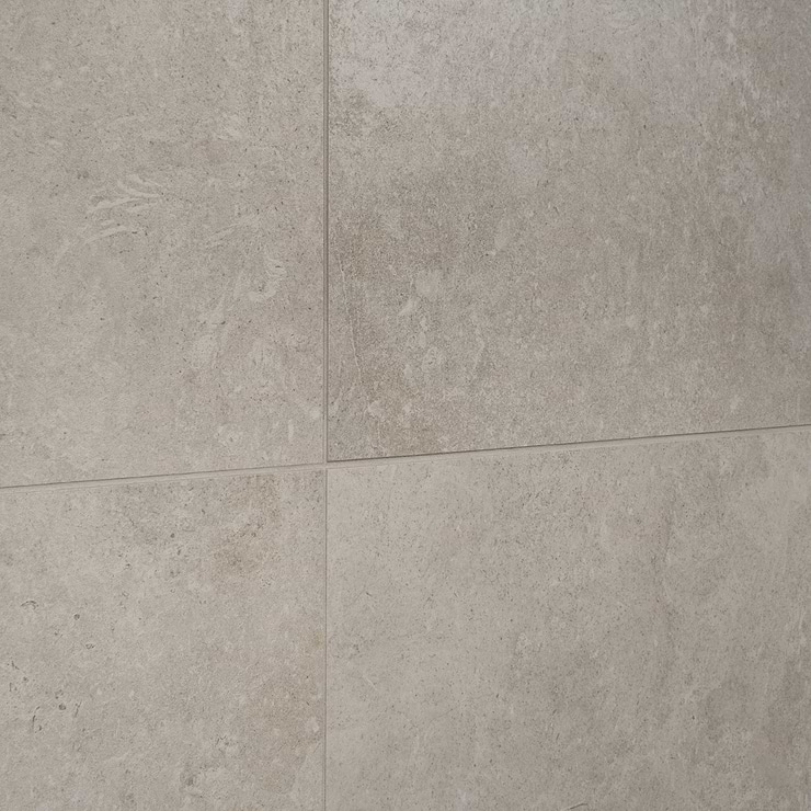 Saint Remy Avorio White 24x48 Limestone Look Semi-Polished Porcelain Tile