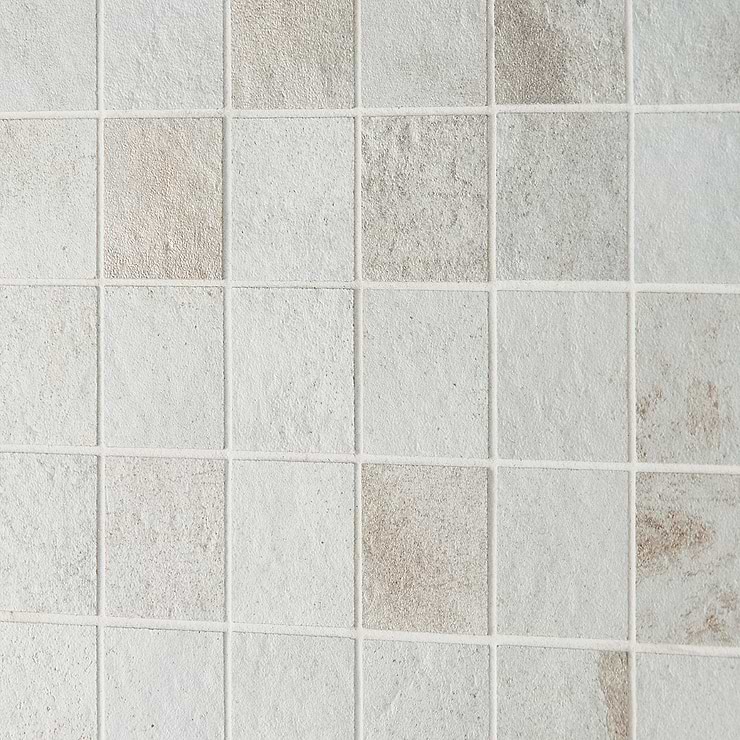Angela Harris Flatiron White 2x2 Matte Porcelain Mosaic