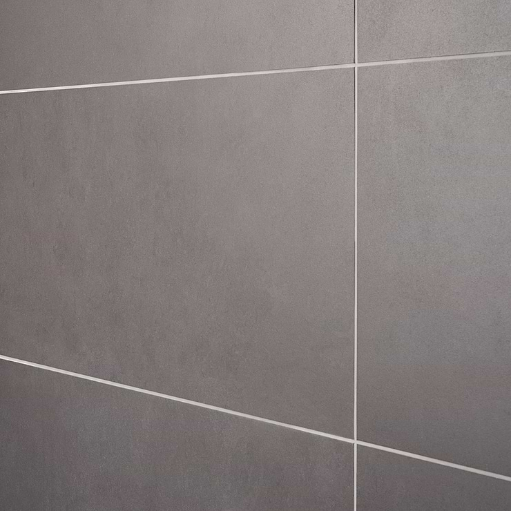 NewTech Antracite Gray 12x24 Double Loaded Matte Porcelain Tile