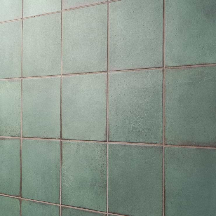 Los Lunas Green 8x8 Matte Porcelain Tile