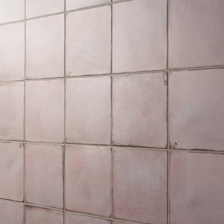 Los Lunas Pink Rose 8x8 Matte Porcelain Tile