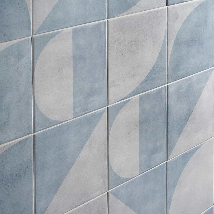 Brando Blue 8x8 Matte Porcelain Tile