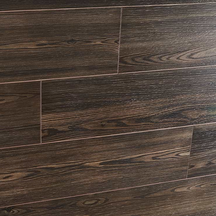 Barberry Tabacco 8x48 Matte Wood Look Porcelain Floor and Wall Tile