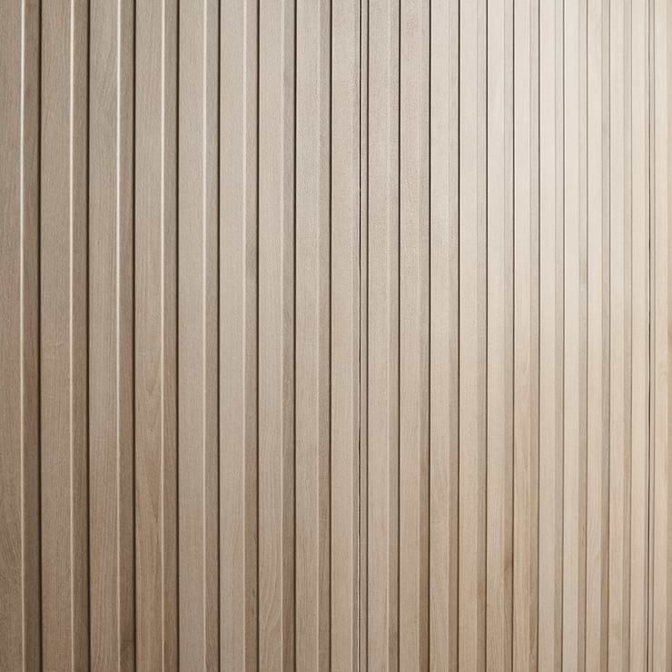 Nobu Ribbon Almond Brown 24x48 Wood Look Matte Porcelain Tile