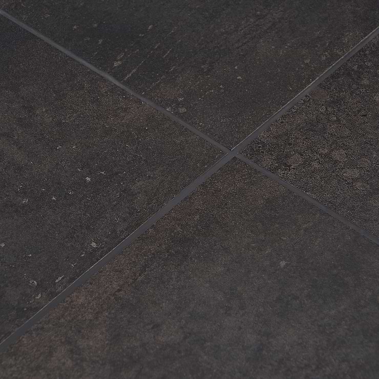Bronx Black 12x24 Matte Porcelain Tile