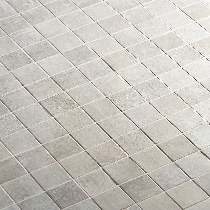 Bronx Greige 2x2 Matte Porcelain Mosaic Tile