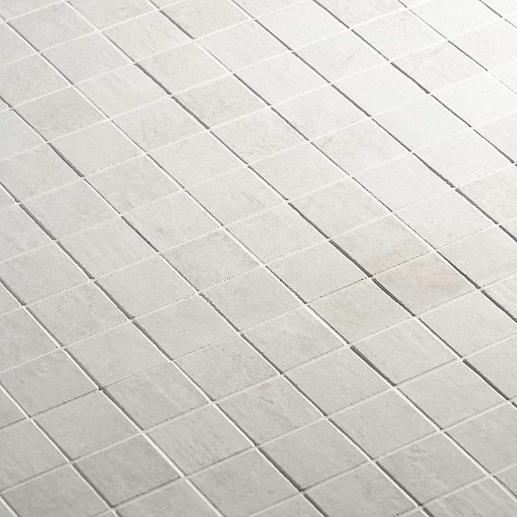 Bronx White 2x2 Matte Porcelain Mosaic Tile